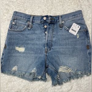 Free People NEW Denim Shorts 27